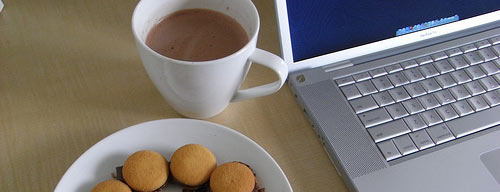 Notebook im Büro